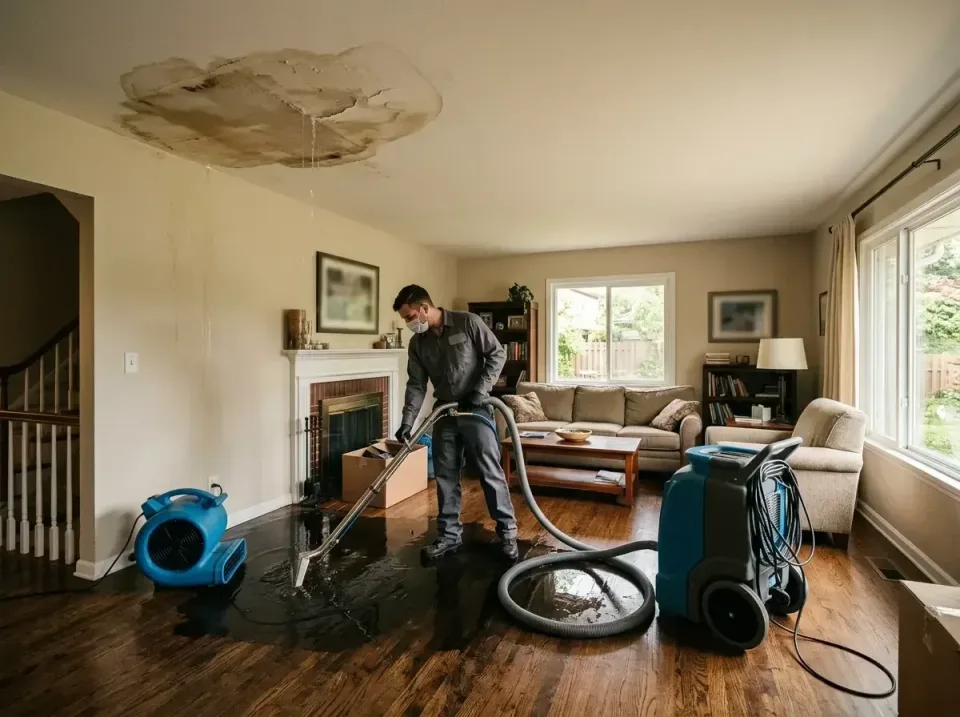 attic-pipe-burst-ceiling-drip-008 — frequently asked questions, Water Damage Restoration & Carpet Care in Cleveland Heights,…